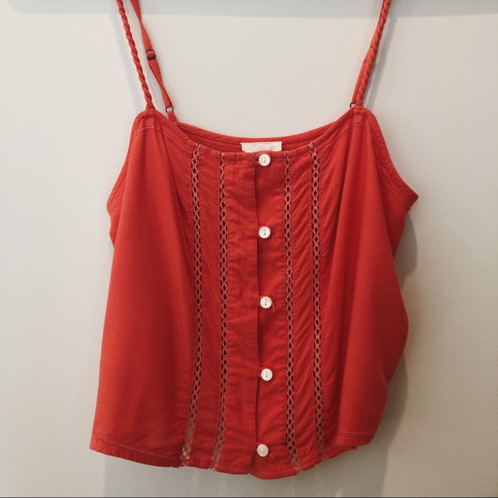 Salmon Aerie Tank Top